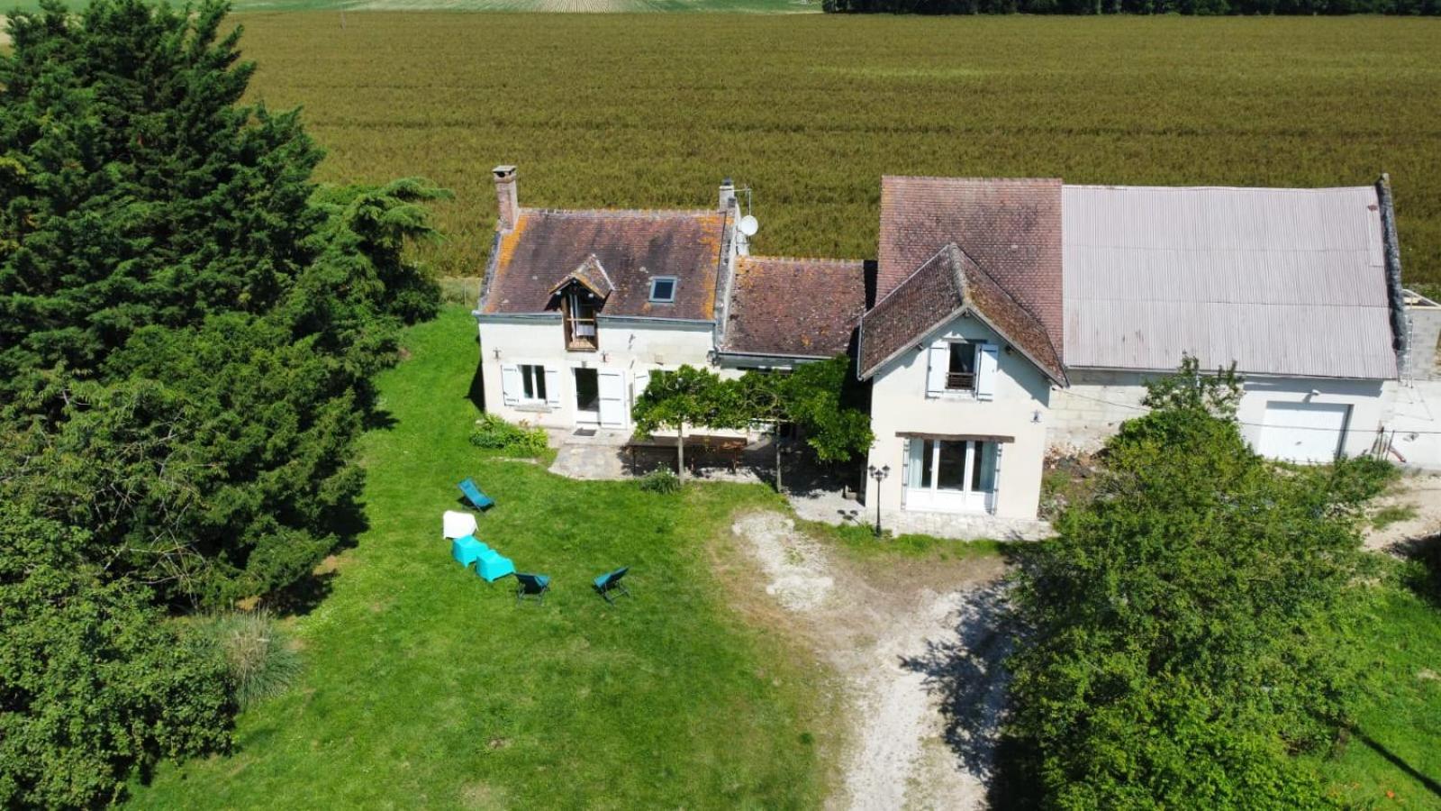 Gites De La Benardiere Vallières-les-Grandes エクステリア 写真